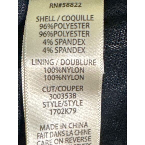 Max Studio Shirt Sheer Blouse Floral Short Sleeve Ruffle Details Size XS - Picture 8 of 9